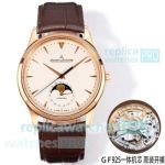 GF Factory Swiss Replica Jaeger-LeCoultre Master Rose Gold Moon Phase Watch 